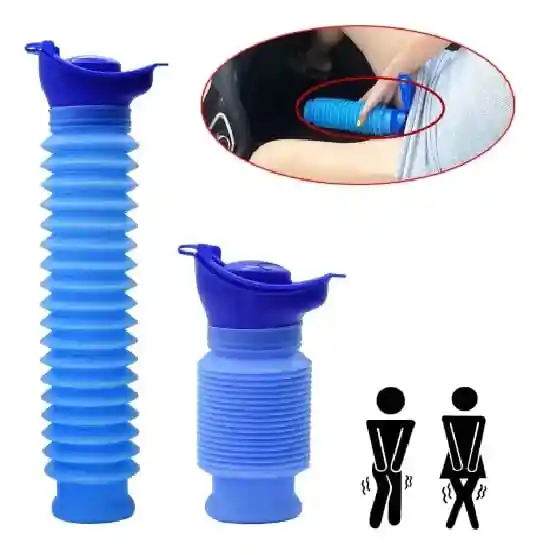 Orinal Personal Plegable Portátil Viajes Hombres Y Mujeres