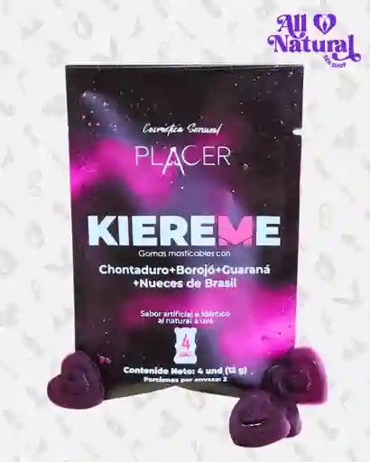 Potenciador Sexual Gomas Afrodisíacas Naturales Kiereme Para Pareja 4unds