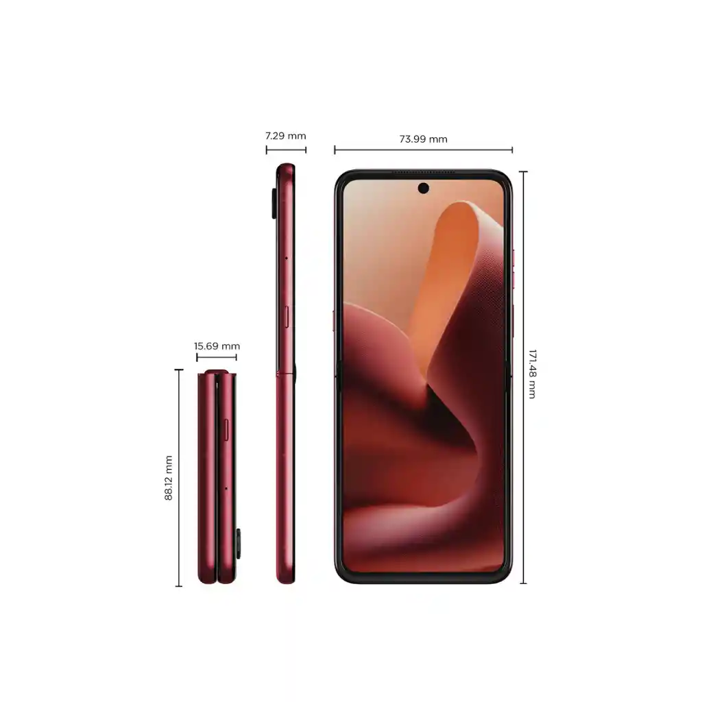 Celular Motorola Razr 60 Ultra 5g 1tb/16gb - Rojo