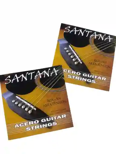 Cuerdas Para Guitarra Santana Modelo Rgx-509 Alta Tension