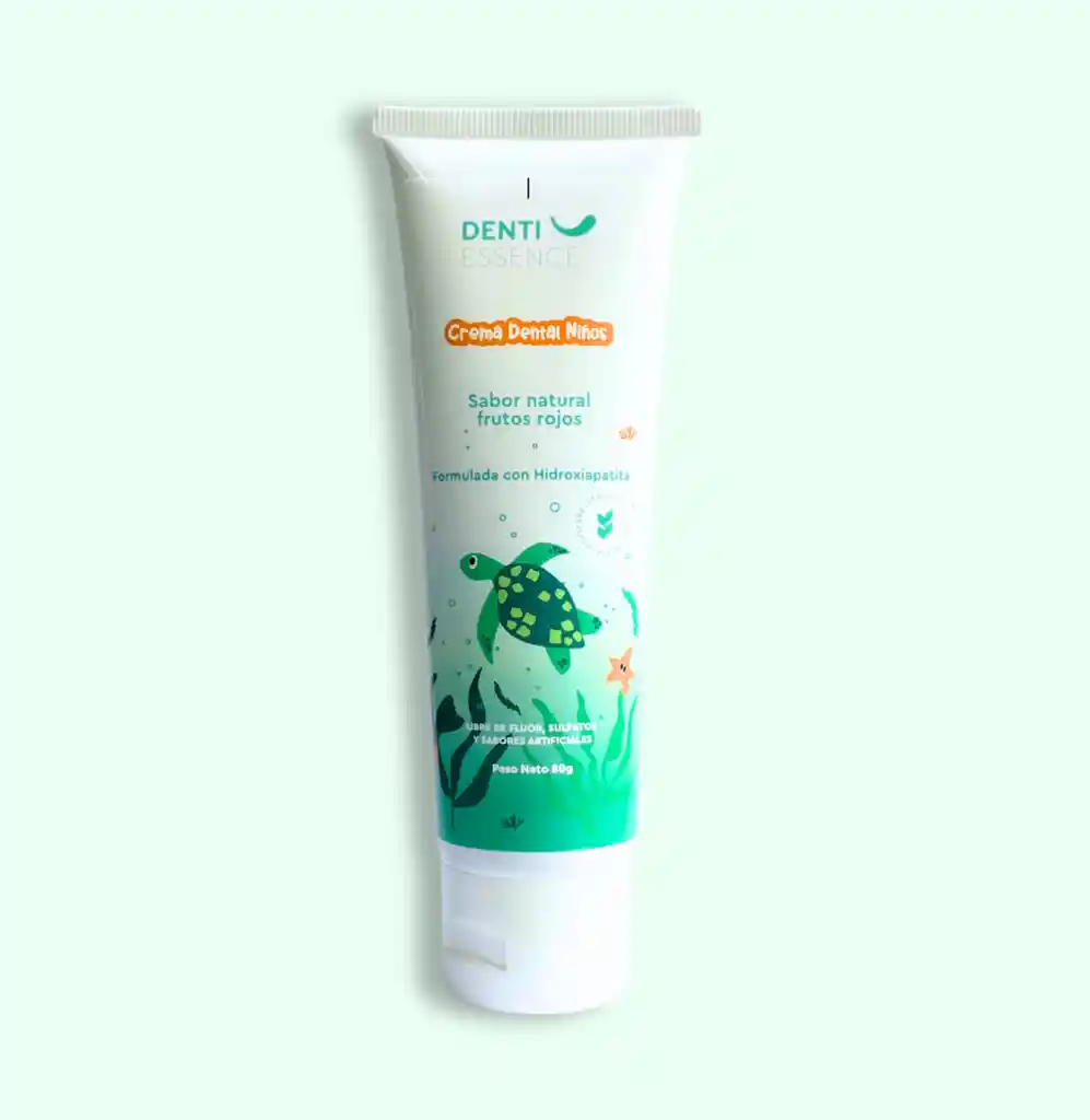 Crema Dental Niños Sin Flúor - Denti Essence