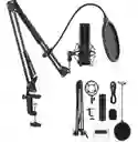 Kit Micrófono Condensador Profesional Para Estudio