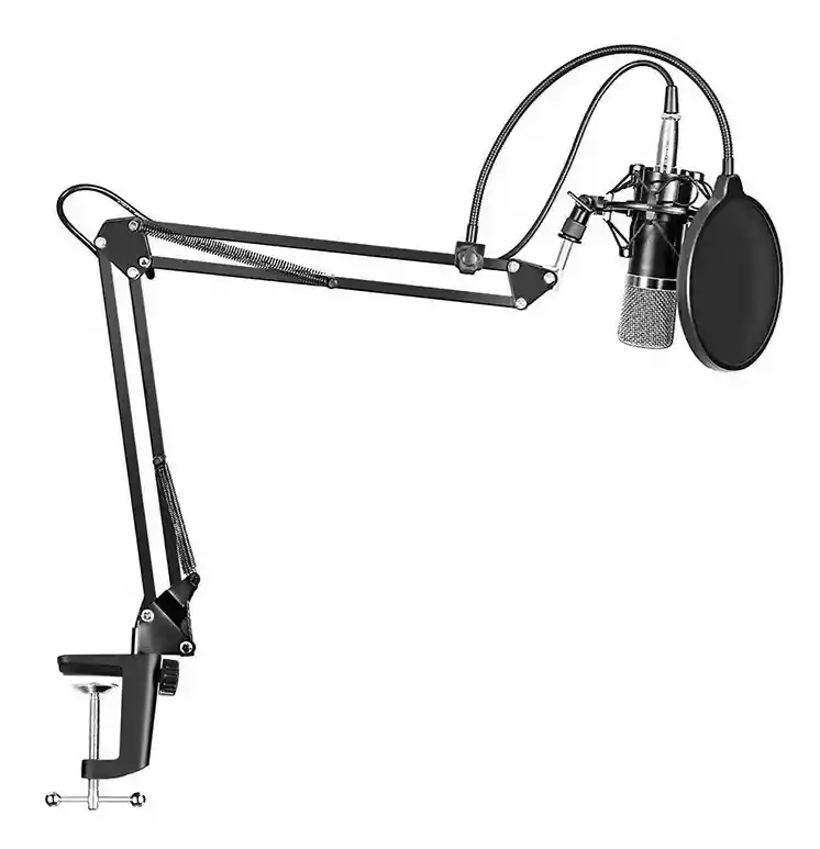 Kit Micrófono Condensador Profesional Para Estudio