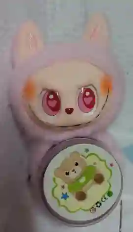 Labubu Manilla Rosa + Slime Rosa