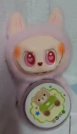 Labubu Manilla Rosa + Slime Rosa