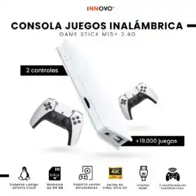 Consola Juegos Inalámbrica Game Stick M15 Pro Con Mas De 18.000 Juegos