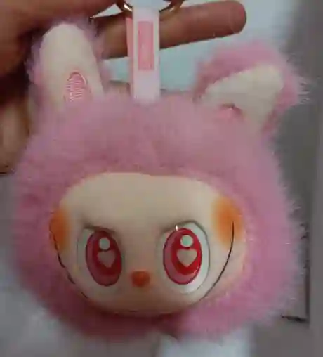 Llavero Labubu Rosa Pop Mart