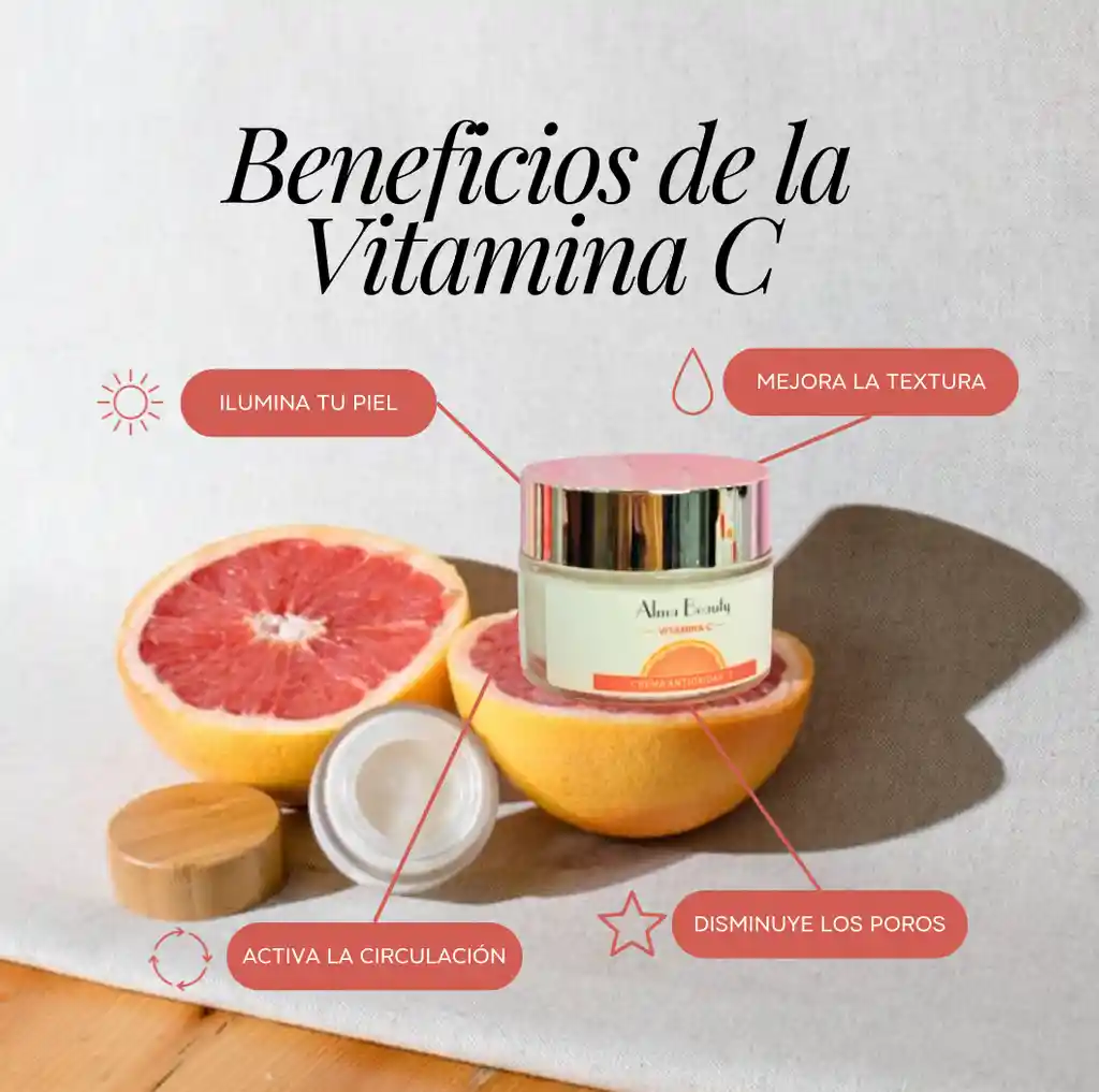 Crema Facial De Vitamina C