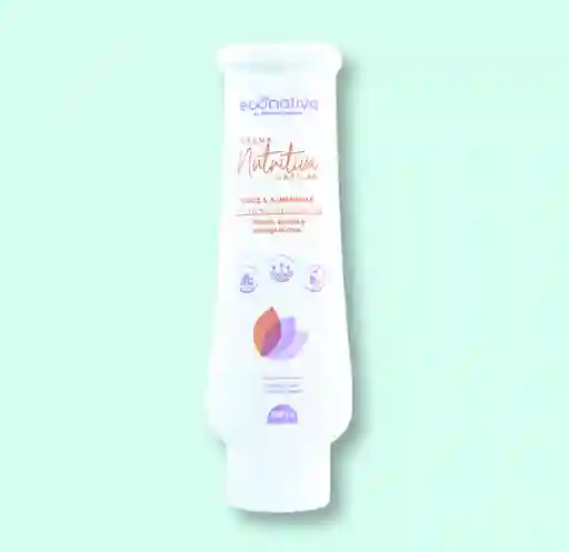 Crema Nutritiva Capilar Almendras Y Coco- Econativa