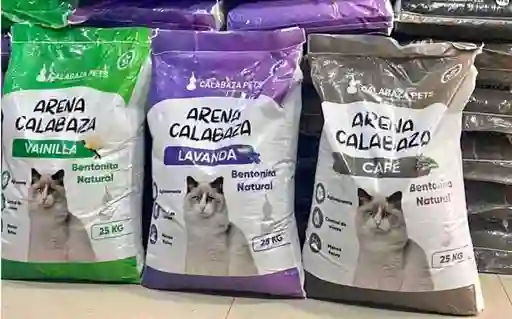 Arena Calabaza Pets Aroma Manzana X 25 Kg