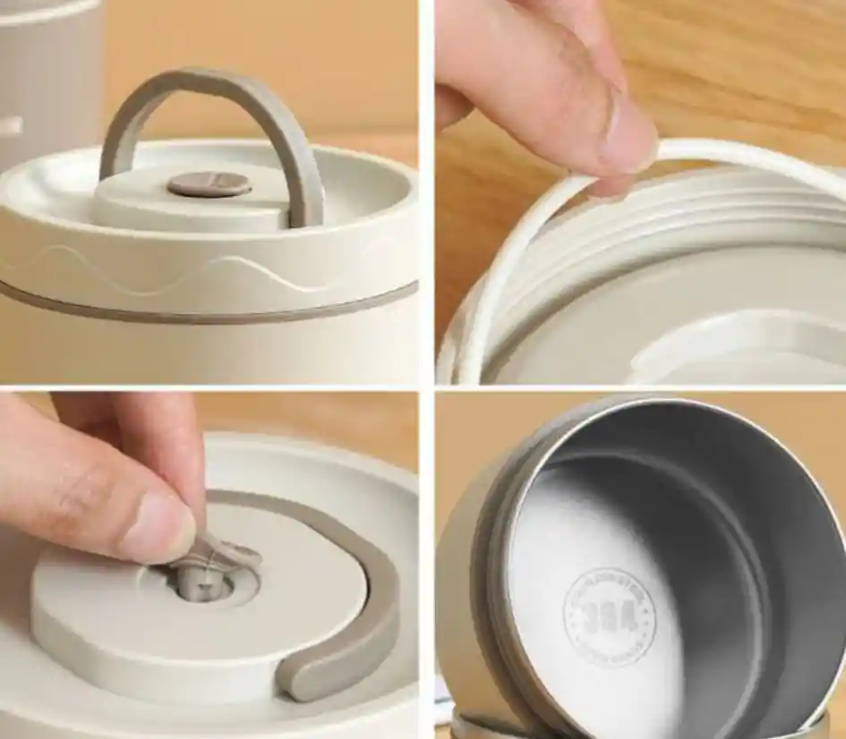 Lonchera Porta Comida Con Estuche