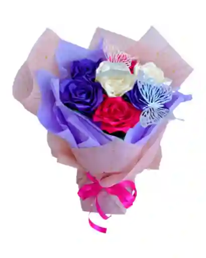 Ramo De Rosas Unicornio