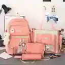 Set Escolar Kawaii X5 Piezas