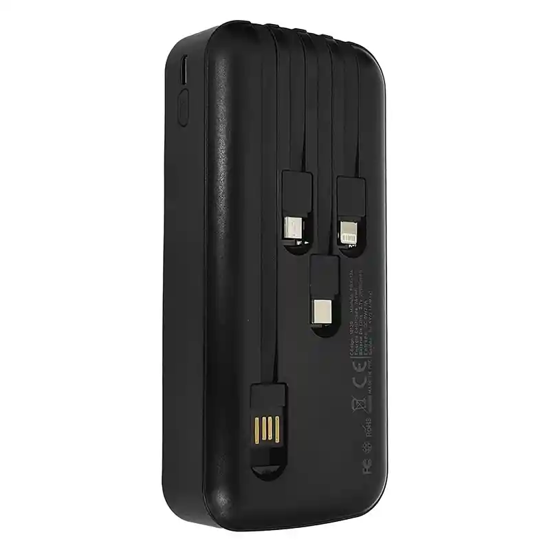 Power Bank Portatil 20000 Mah Led Indicadora De Bateria