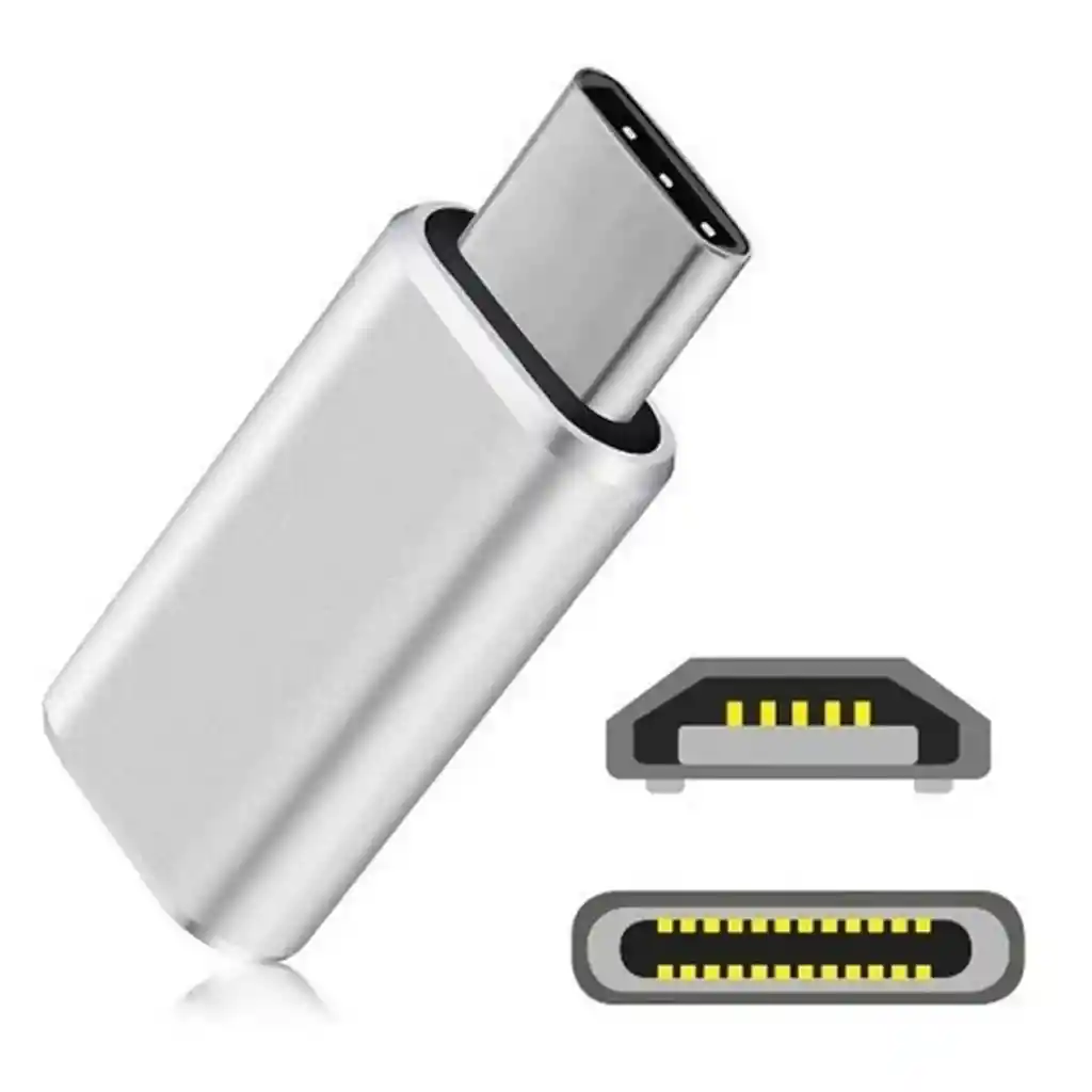 Convertidor Adaptador Otg Micro Usb A Tipo C