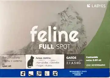 Feline Full Spot Gatos De 2.1 A 5kg