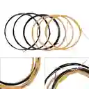 Cuerdas Para Guitarra Clasica Arco Nylon Dorado Y Negro 110 Un Juego
