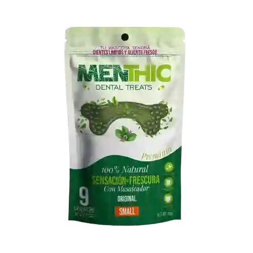Menthic Huesos Para Perro Golosina Dental 9 Und