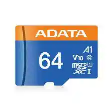 Tarjeta Micro Sd 64gb Adata Clase 10