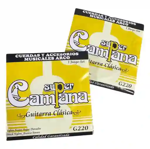 Cuerdas Para Guitarra Clasica G220 Super Campana
