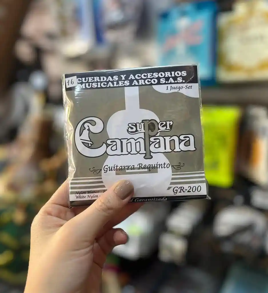 Cuerdas Para Guitarra Gr-200 Super Campana
