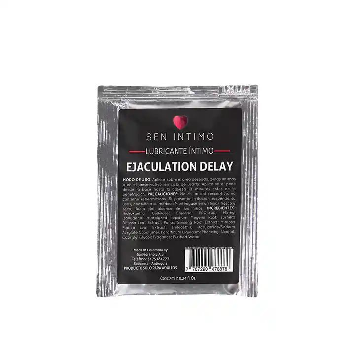 Retardante Íntimo Ejaculation Delay Sachet X 7 Ml