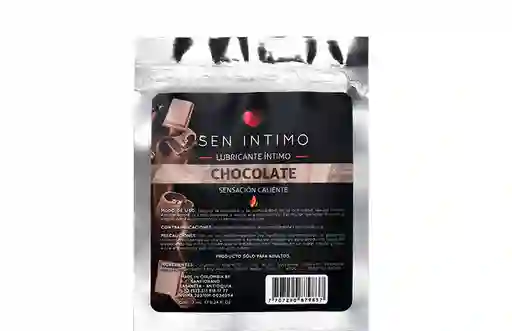 Lubricante Íntimo Chocolate Sachet Sensación Caliente X 7 Ml