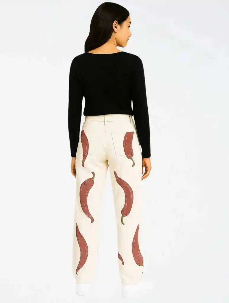 Pantalón Jean En Denim Para Mujer - ⁠the Chili S