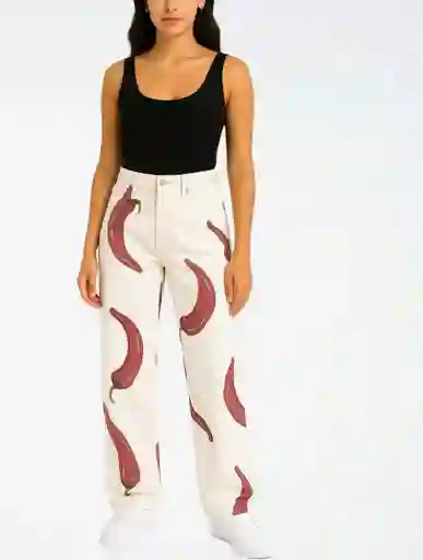 Pantalón Jean En Denim Para Mujer - ⁠the Chili S