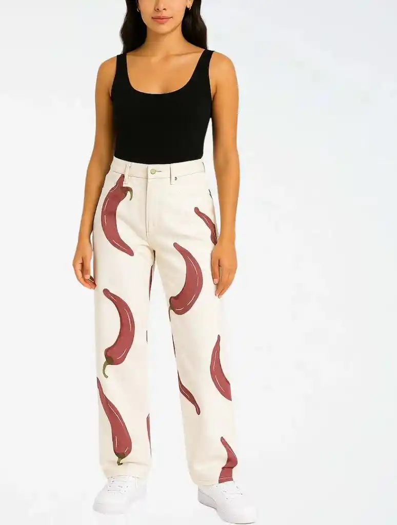 Pantalón Jean En Denim Para Mujer - ⁠the Chili S