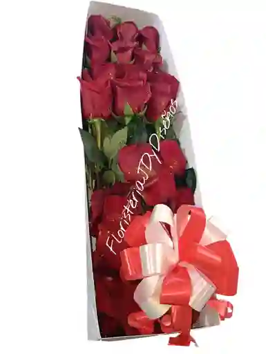 Rosas En Caja Sencilla