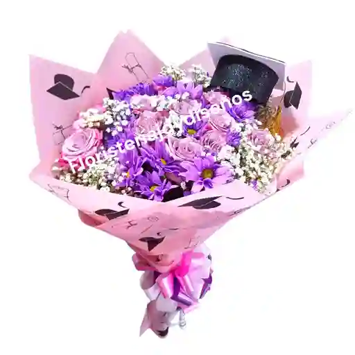 Bouquet Para Grado Sencillo
