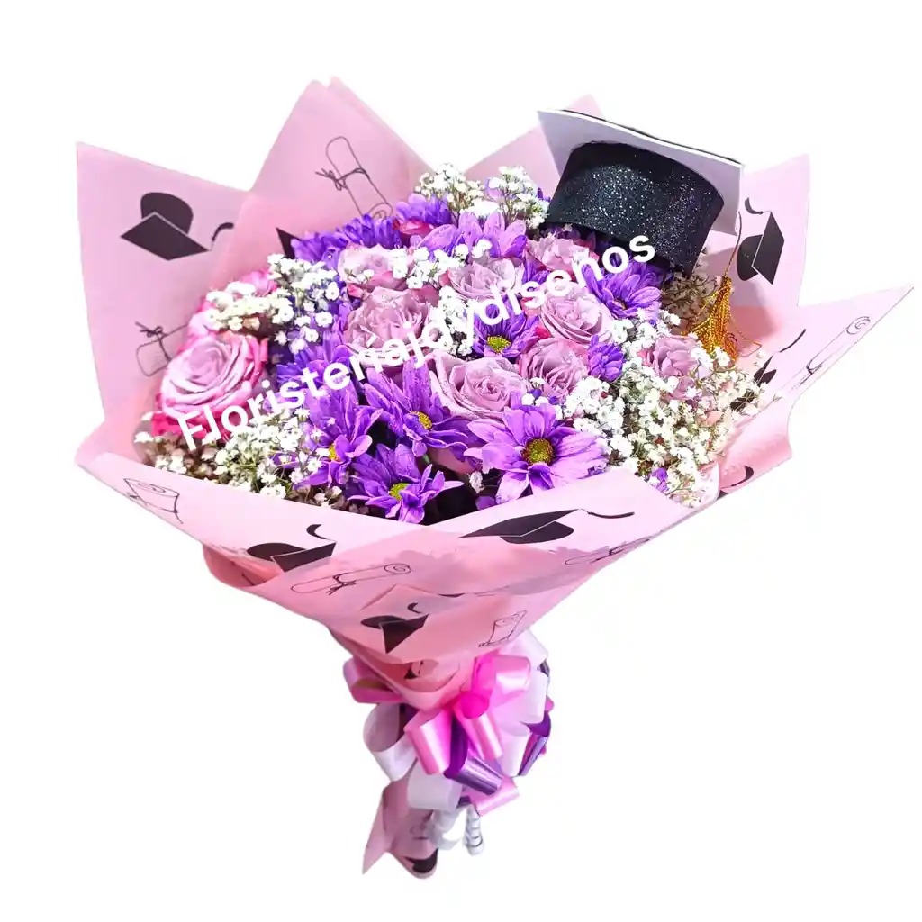 Bouquet Para Grado Sencillo