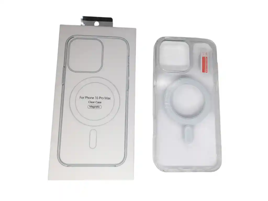 Forro Acrilico Magsafe Transparente Iphone 16 Pro Max