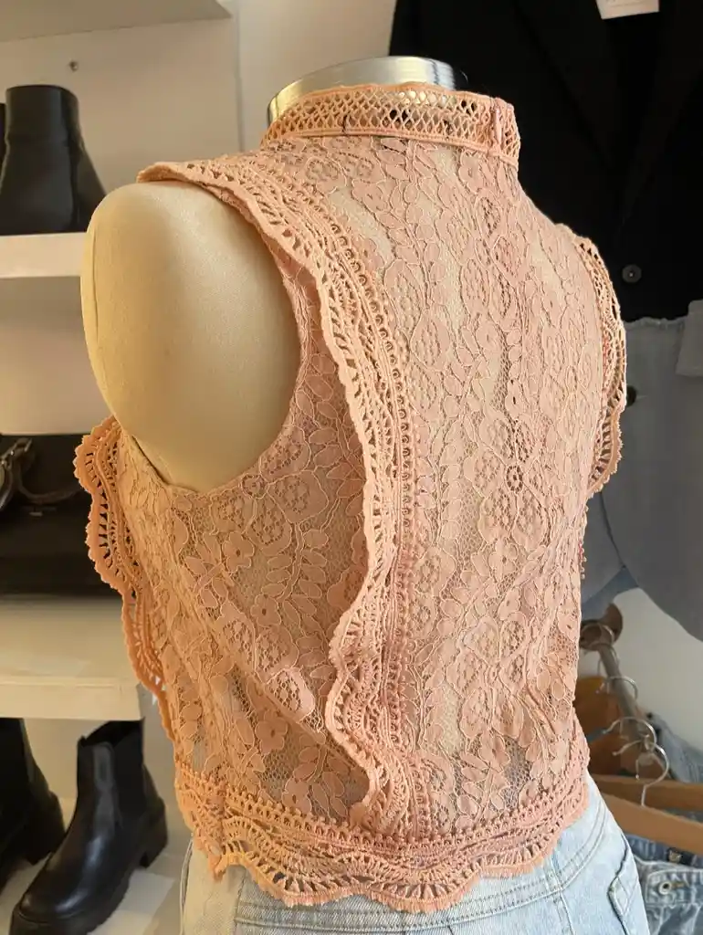 Blusa Flor De Durazno