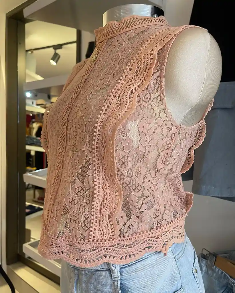 Blusa Flor De Durazno