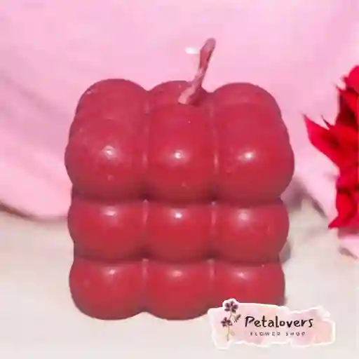 Vela Cubo Roja
