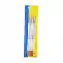 Set Pinceles # 000 X 6 Und Delineador