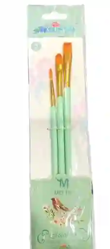 Set De Pinceles X 3 Unidadesgo-0457