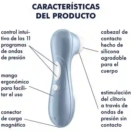 !!!promo¡¡¡ Succionador Clitoris Satisfyer Pro 2 Generation 2 Azul