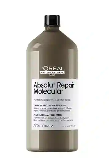 L'oréal Shampoo Molecular Absolut Repair – Reparación Profunda 1500ml
