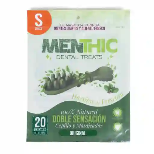 Menthic Cepillos Para Perro Golosina Dental 20 Und