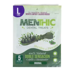 Menthic Cepillos Para Perro Golosina Dental 5 Un