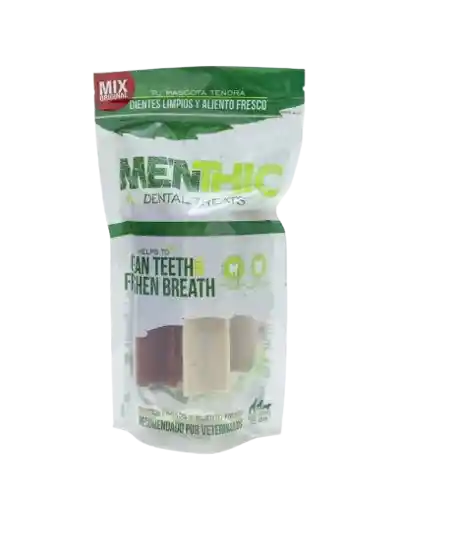 Menthic Dental Sticks Para Perro 4 Un