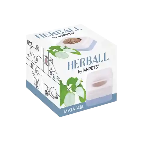 M-pets Bola Matatabi Herball Azul Para Gato - Único