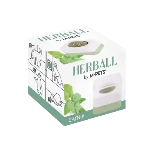 M-pets Bola Hierba Herball Verde Para Gato - Único