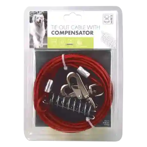 M-pets Cable De Amarre Compensador Para Perro - 5 M