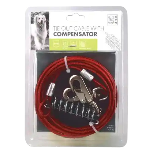 M-pets Cable De Amarre Compensador Para Perro - 5 M