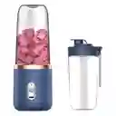 Batidora Licuadora Portatil Doble Vaso Con Tapa Recargable