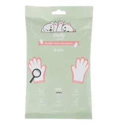 M-pets Guantes De Limpieza Doble Para Mascotas - 6 U